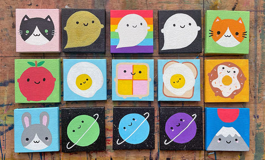 Making Mini Paintings, Part 3