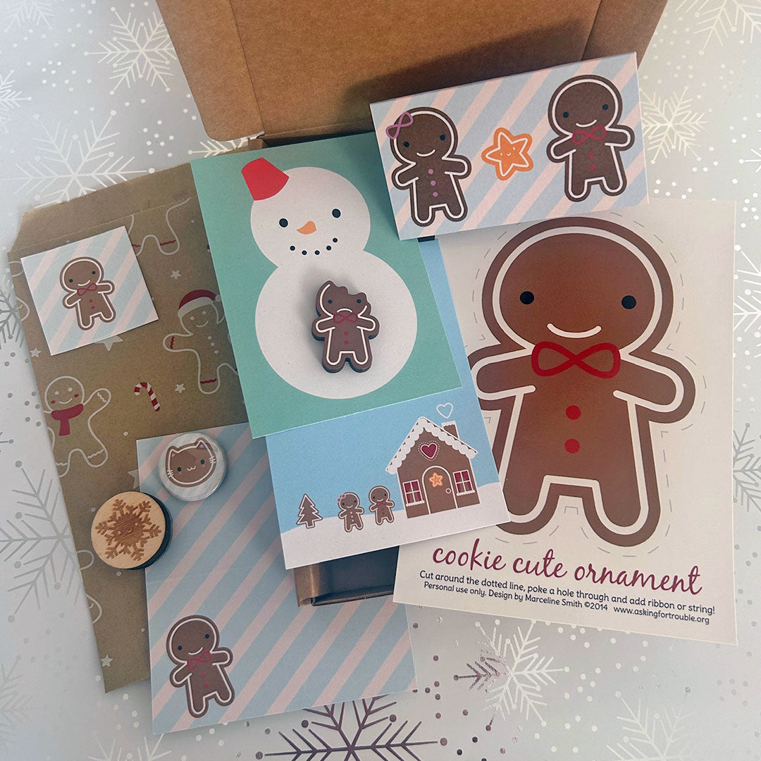 Kawaii Christmas Surprise Gift Bag