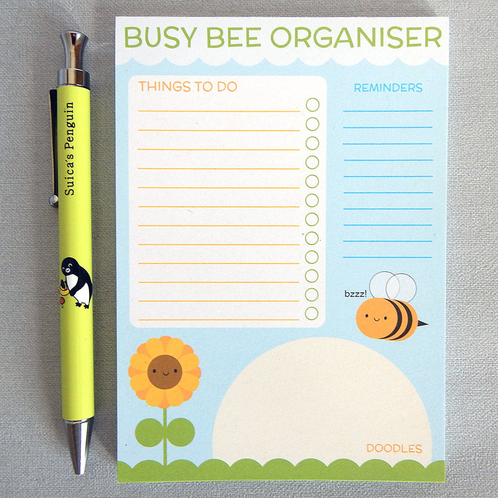 Busy Bee Organiser Notepad
