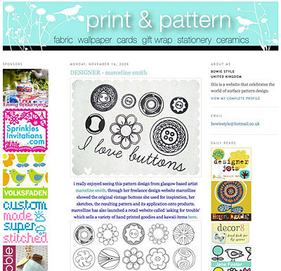 Print & Pattern Feature