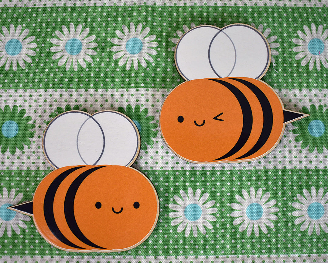 Kawaii Bumblebees Garden Decorations