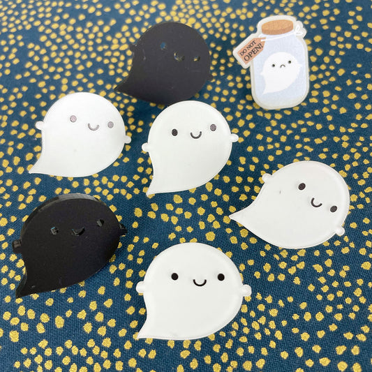 SECONDS - Ghost Pins & Brooches