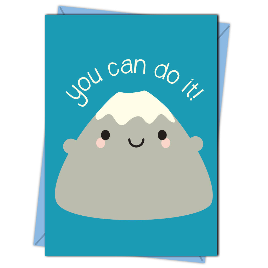 You Can Do It! Kawaii Motivational Card